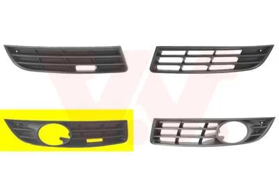 Ventilation Grille, bumper VAN WEZEL 5839594