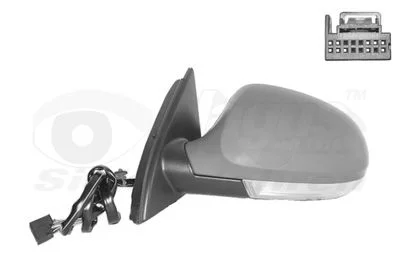 Exterior Mirror VAN WEZEL 5839807