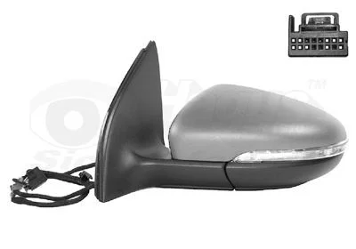 Zunanje ogledalo VAN WEZEL 5863817