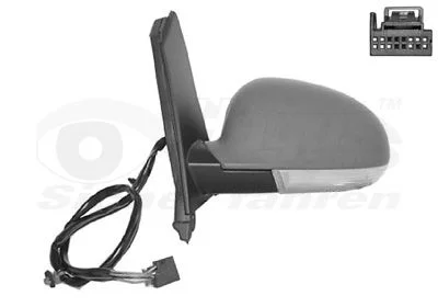Exterior Mirror VAN WEZEL 5895807