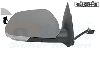 Exterior Mirror VAN WEZEL 7622818