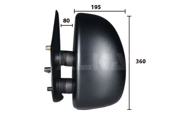 Exterior Mirror ALKAR 9254961
