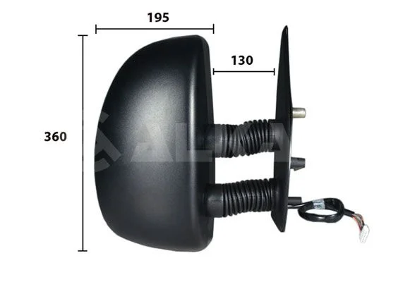 Zunanje ogledalo ALKAR 9257961