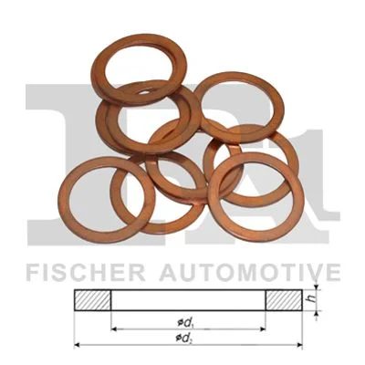 Seal Ring, oil drain plug FA1 122.520.100