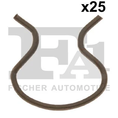 Sponka, okrasni/zaščitni trak FA1 12-40025.25