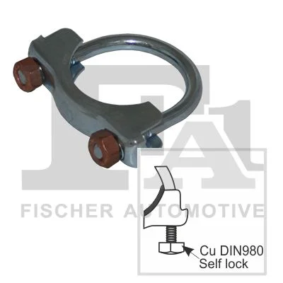 Pipe Connector, exhaust system FA1 921-940