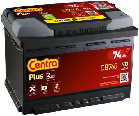 Starter Battery CENTRA CB740