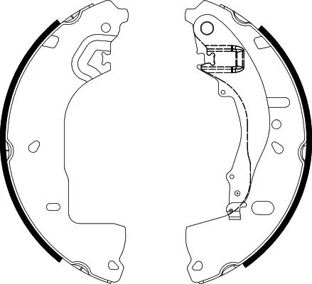 Brake Shoe Set TEX 91088100
