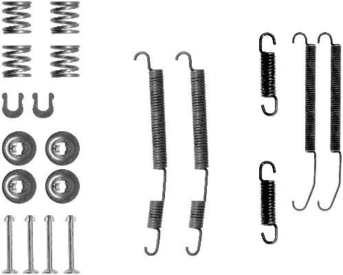 Accessory Kit, brake shoes TEXTAR 97030400