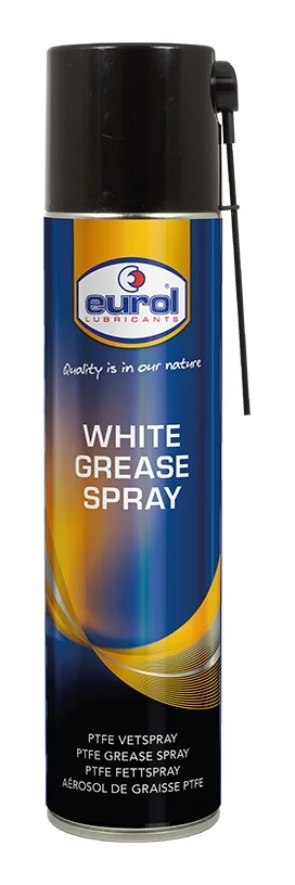 WHITE GREASE SPRAY WITH PTFE 400 ML EUROL WHITE GREASE SPRAY WITH PTFE 400 ML