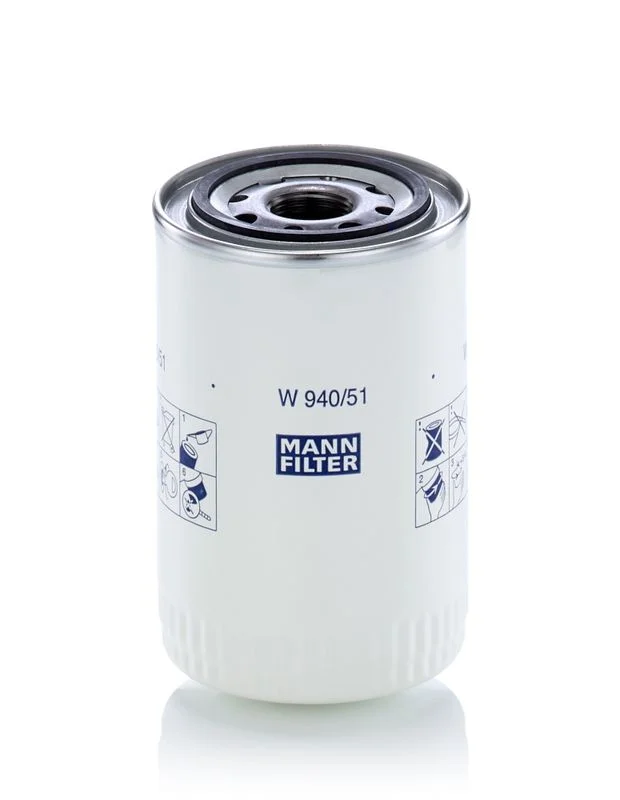 Filter, delovna hidravlika MANN-FILTER W 940/51