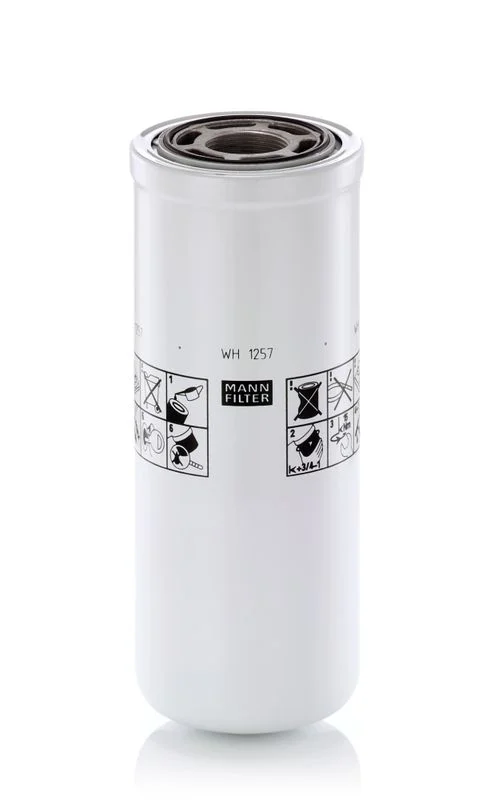 Filter, operating hydraulics MANN-FILTER WH 1257
