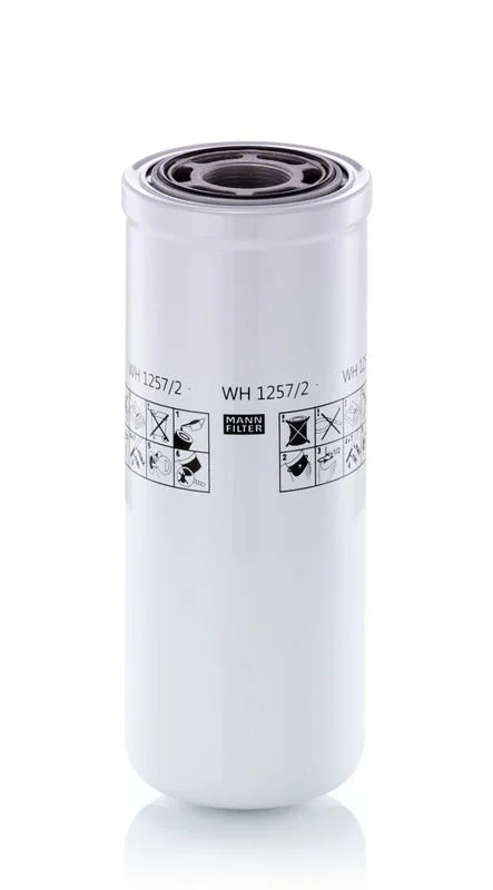 Filter, operating hydraulics MANN-FILTER WH 1257/2
