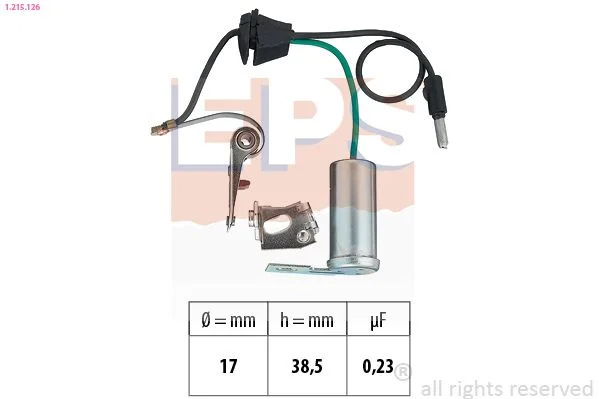 Kontaktni odklopnik, distributer EPS 1.215.126