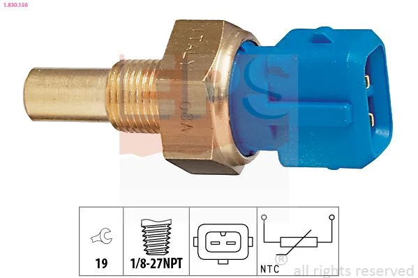 Sensor, coolant temperature EPS 1.830.156