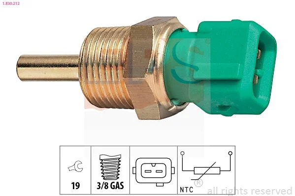 Sensor, coolant temperature EPS 1.830.212