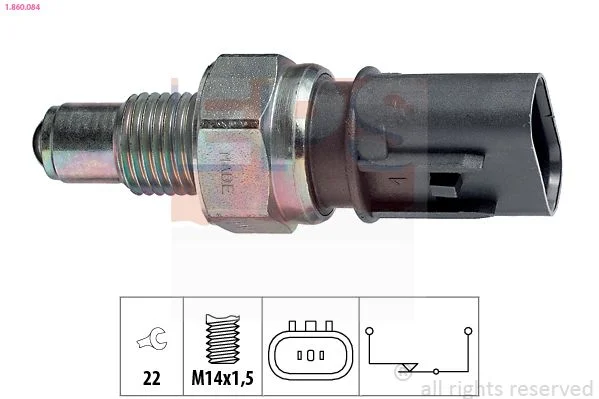 Switch, reverse light EPS 1.860.084