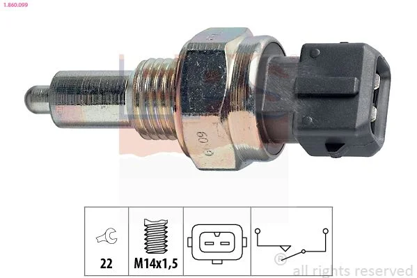 Switch, reverse light EPS 1.860.099