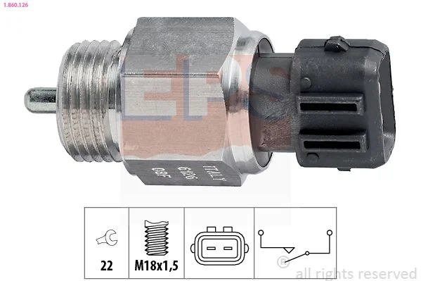 Switch, reverse light EPS 1.860.126