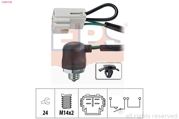 Switch, reverse light EPS 1.860.144