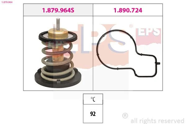 Thermostat, coolant EPS 1.879.964