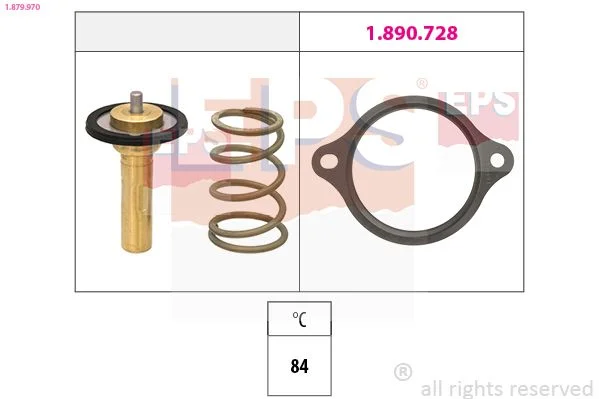 Thermostat, coolant EPS 1.879.970