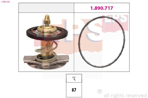 Thermostat, coolant EPS 1.880.442