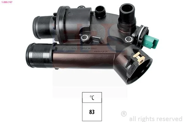 Thermostat, coolant EPS 1.880.747
