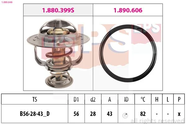 Termostat, hladilna tekočina EPS 1.880.848