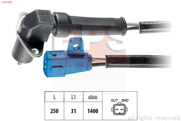 Sensor, crankshaft pulse EPS 1.953.006