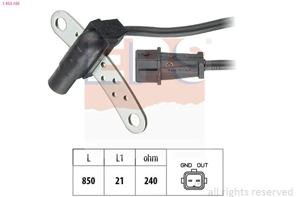 Sensor, crankshaft pulse EPS 1.953.165