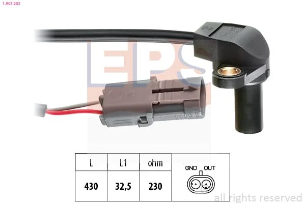 Sensor, crankshaft pulse EPS 1.953.202