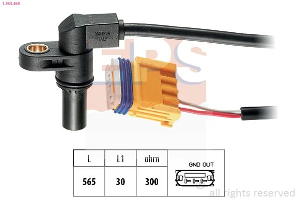 RPM Sensor, automatic transmission EPS 1.953.469