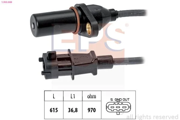 Sensor, crankshaft pulse EPS 1.953.569