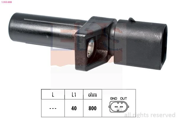 Sensor, crankshaft pulse EPS 1.953.608