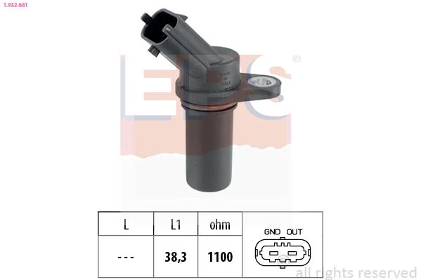 Sensor, crankshaft pulse EPS 1.953.681