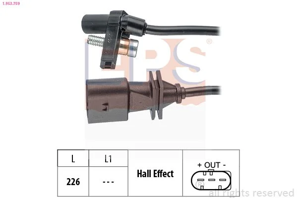 Sensor, crankshaft pulse EPS 1.953.759