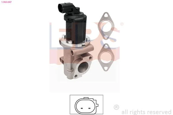 Ventil EGR EPS 1.963.047
