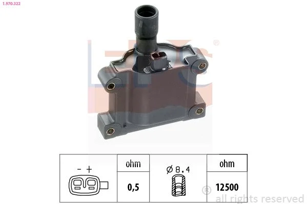 Ignition Coil EPS 1.970.322