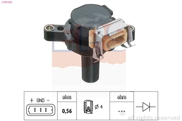 Ignition Coil EPS 1.970.352