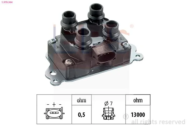 Ignition Coil EPS 1.970.364