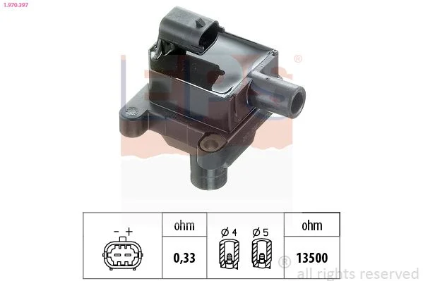 Ignition Coil EPS 1.970.397