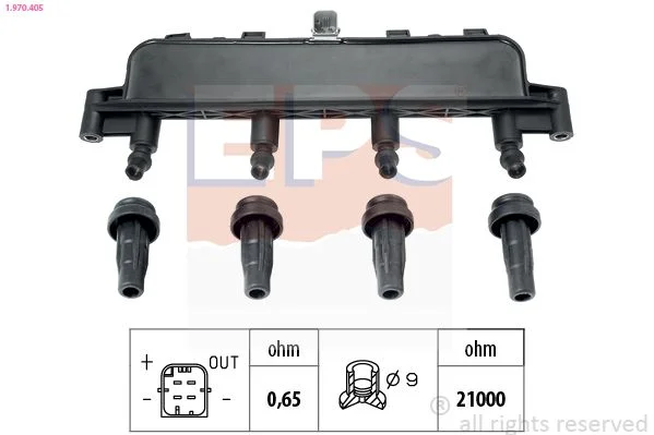 Ignition Coil EPS 1.970.405