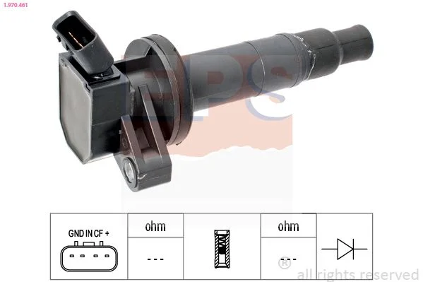 Ignition Coil EPS 1.970.461
