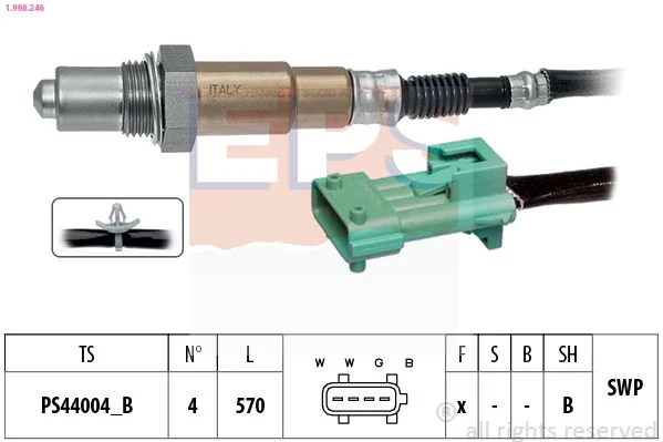 Oxygen Sensor EPS 1.998.246