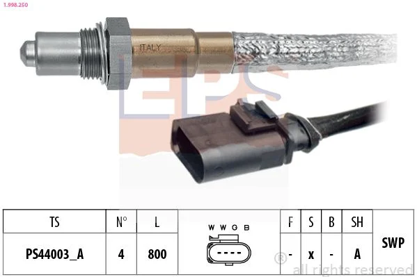 Oxygen Sensor EPS 1.998.250