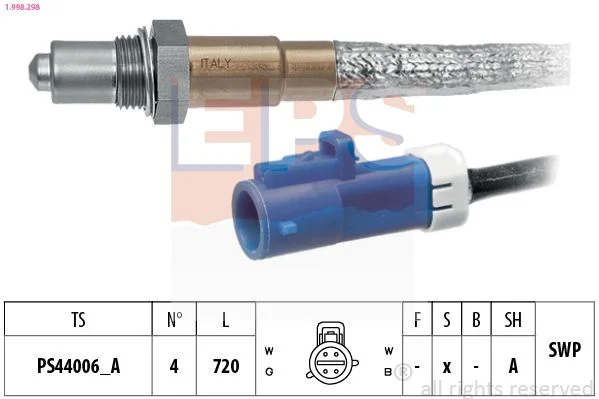 Oxygen Sensor EPS 1.998.298
