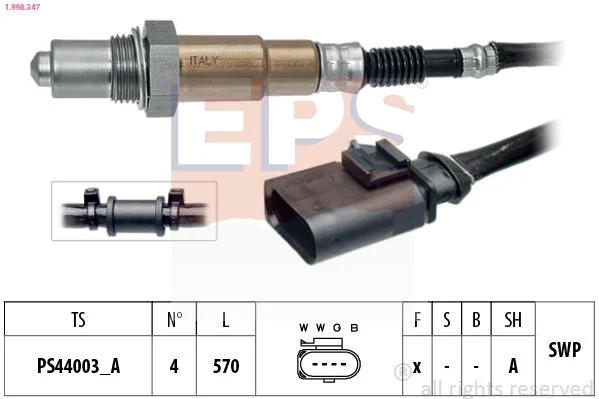 Oxygen Sensor EPS 1.998.347