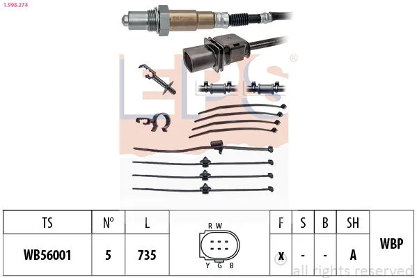 Oxygen Sensor EPS 1.998.374