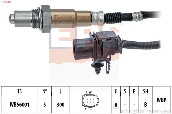 Oxygen Sensor EPS 1.998.433